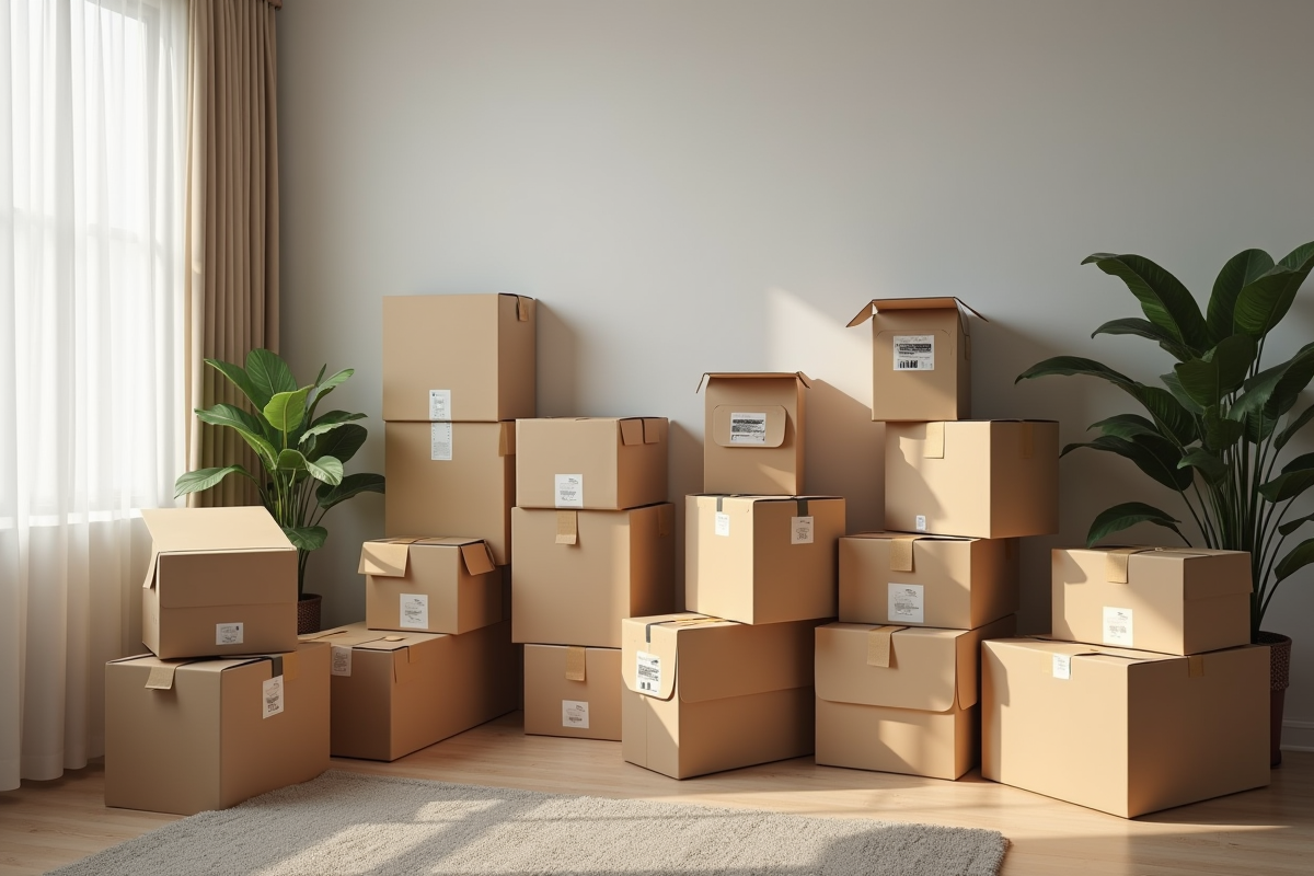 Calcul du nombre de cartons nécessaires pour un déménagement efficace